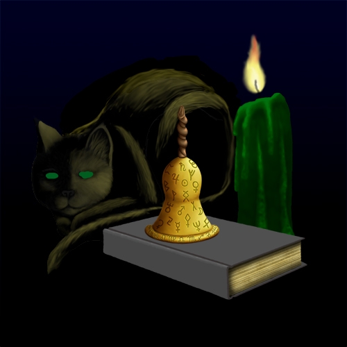 Creation of Bell, Book and Candle: Step 7
